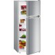 Liebherr Ψυγείο Δίπορτο 196lt Υ124xΠ55xΒ63εκ. Inox CTele 2131